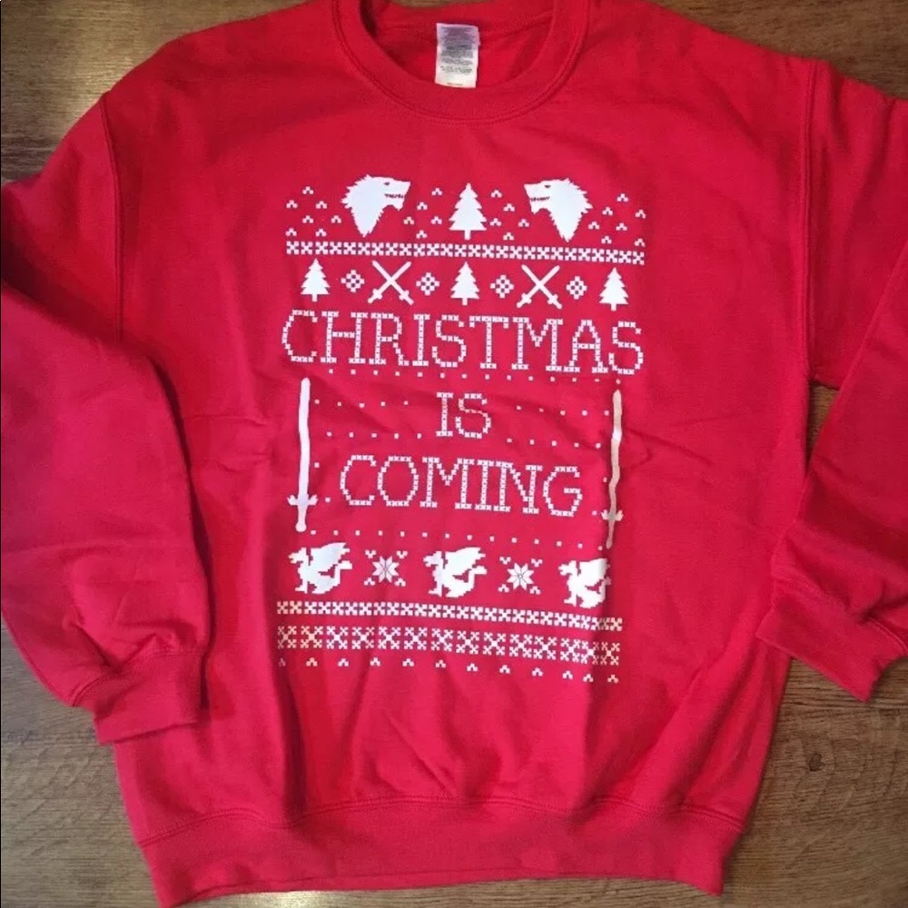 Winter Is Coming Game of Thrones Ugly Christmas M